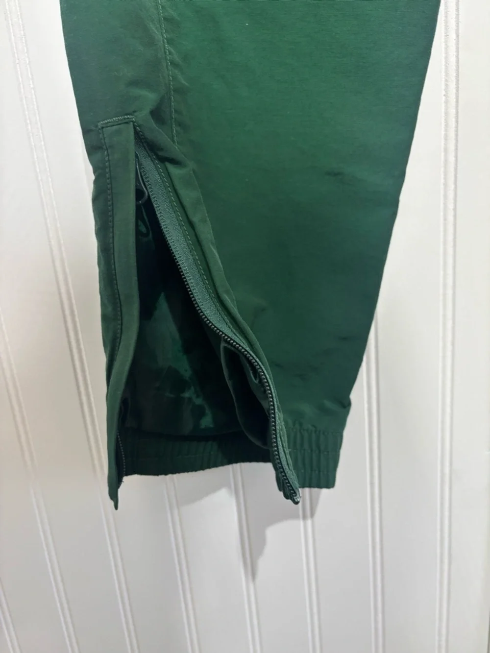 Without Walls Trail Pants Mens Size L Green Gorpcore Hiking Outdoor Zip Ankle